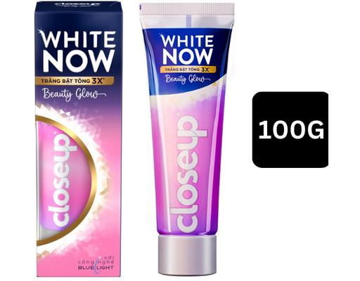 Kem Đánh Răng Trắng Bật Tông White Now Beauty Glow 100g Closeup