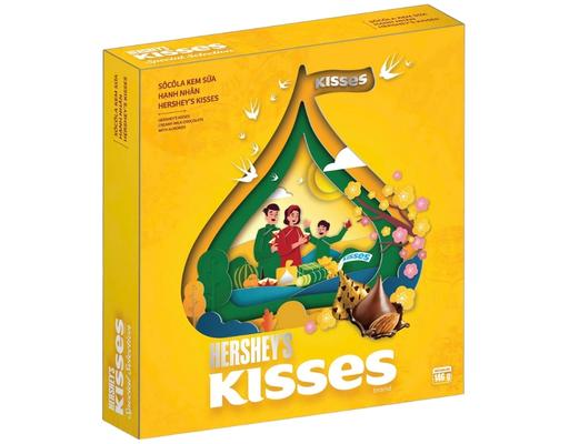 Socola Kisses Vị Sữa Hạnh Nhân 146g Hershey's