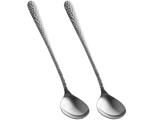 Vỉ 2 Muỗng Cà Phê Dài Inox 304 Kim Cương Bếp Xinh
