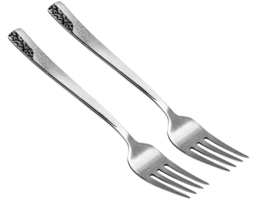 Vỉ 2 Nĩa Ăn Hoàng Gia Size Lớn Bếp Xinh