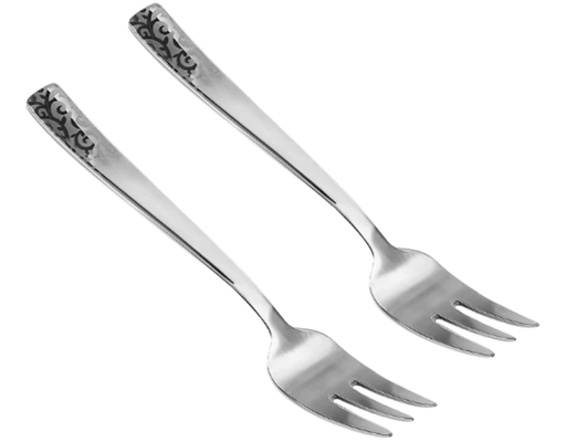 Vỉ 2 Nĩa Ăn Hoàng Gia Size Nhỏ Bếp Xinh