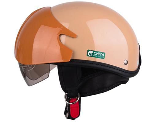 Mũ Bảo Hiểm Nửa Đầu Kính Âm CT6B1(GK) Chita