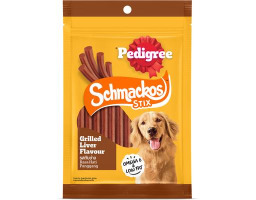 Bánh Thưởng Cho Chó Dạng Tròn Schmackos Vị Bò Xông Khói 70g Pedigree