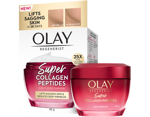 Kem Siêu Dưỡng Super Regerist Super Collagen Peptides 45g OLAY