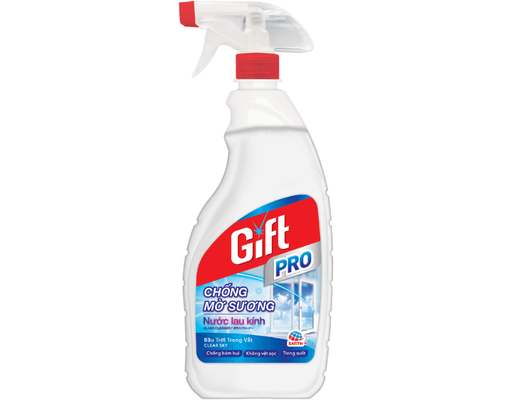 Nước Lau Kính Chống Mờ Sương Pro 540ml Gift