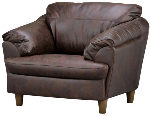 Sofa 1 Chỗ Ngồi Kiki PVC Màu Nâu Histyle