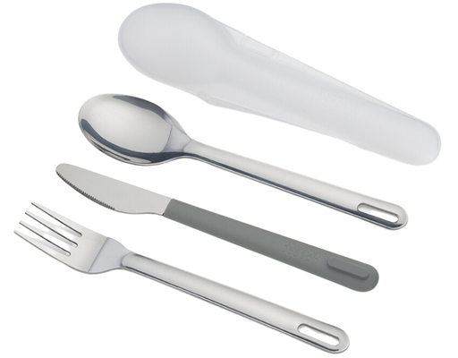 Bộ Dao Muỗng Nĩa Inox Kèm Hộp Đựng Nhỏ Gọn Duo Joseph Joseph