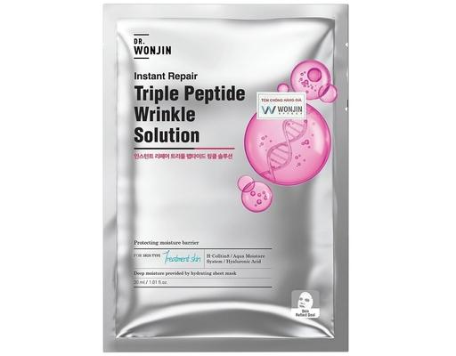Mặt Nạ Tăng Sinh Collagen Cấp Tốc Instant Repair Triple Peptide Wrinkle 30ml WonJin
