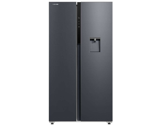 [Đặt Trước] Tủ Lạnh Inverter Side By Side GR-RS775WI-PMV(06)-MG 596L Toshiba