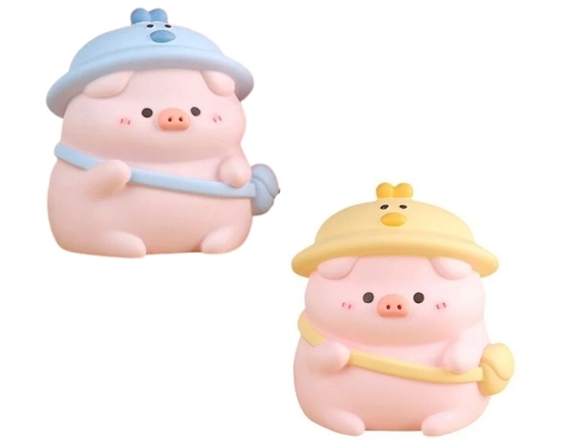 Heo Đất Nhựa Đội Mũ Size 15x19cm Sportslink