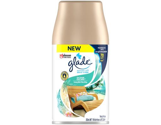 Lõi Chai Xịt Tự Động Hương Biển Phiêu Bồng 175g Glade