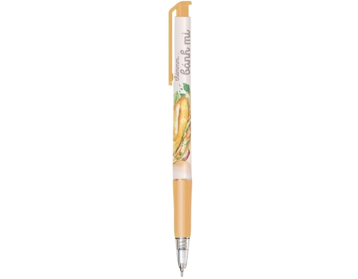 Bút Gel B Buttersmooth Gel GELB-033 0.5mm Mực Xanh Họa Tiết Bánh Mì Thiên Long