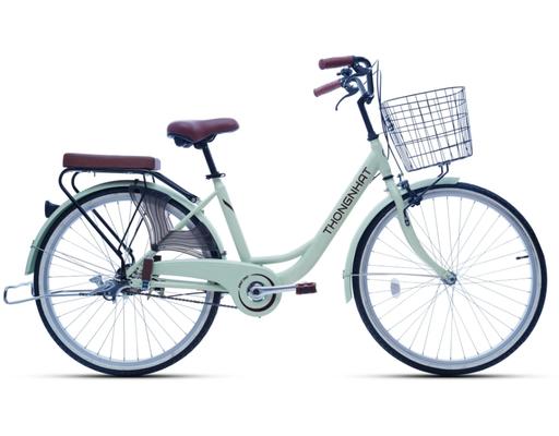 Xe Đạp Thành Phố 26 Inch Thống Nhất LD 26 Y25 Màu Xanh Pastel Thống Nhất