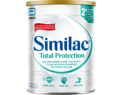 Sữa Bột Total Protection 2+ Cho Trẻ Từ 2 Tuổi 850g Similac
