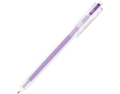 Bút Gel Bấm 0.5mm EG118 Màu Tím Deli