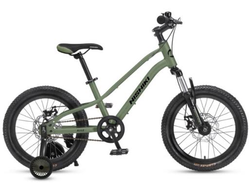 Xe Đạp Trẻ Em 18 Inch Nishiki Agile Màu Xanh Rêu Nishiki