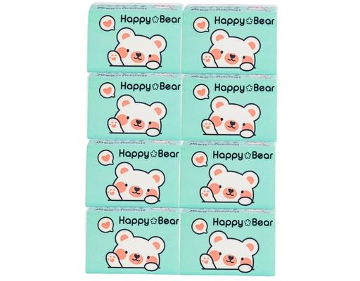 Giấy Rút 120 Tờ 8 Gói Happy Bear
