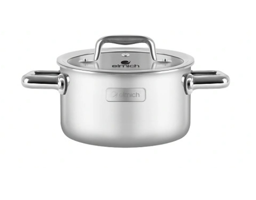 Nồi Inox 304 Cao Cấp 3 Lớp Liền Khối Trimax Eco EL-3991 Size 16cm Elmich