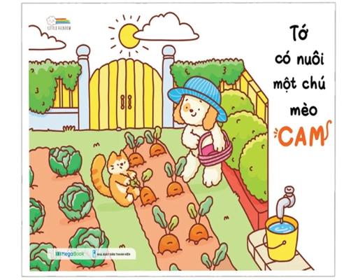 Sách Tô Màu - Tớ Có Nuôi Một Chú Mèo Cam Megabook