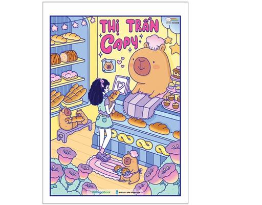 Sách Tô Màu - Thị Trấn Capy Megabook