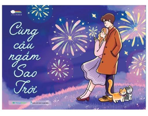 Sách Tô Màu - Cùng Cậu Ngắm Sao Trời Megabook