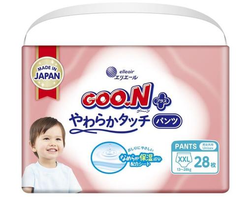 GOO.N Tã Quần Premium Plus Size XXL Cho Bé Từ 13-28kg 28 Miếng
