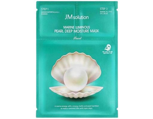 Mặt Nạ Chiết Xuất Ngọc Trai, Hỗ Trợ Dưỡng Ẩm Da, Giúp Da Căng Bóng Pearl Deep Moisture 30ml JMSolution