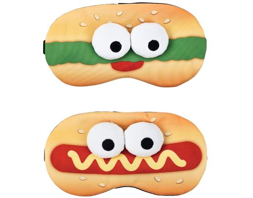 Bịt Mắt Ngủ 3D Hình Bánh Hamburger Mắt Lồi Sportslink