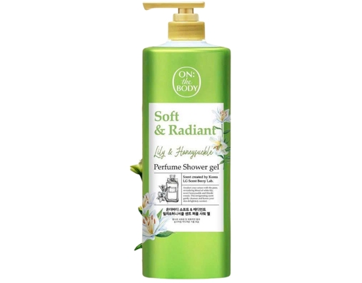 Sữa Tắm Dưỡng Da Sáng Mịn Radiant Hương Hoa Loa Kèn Trắng Và Kim Ngân 1kg ON: The Body
