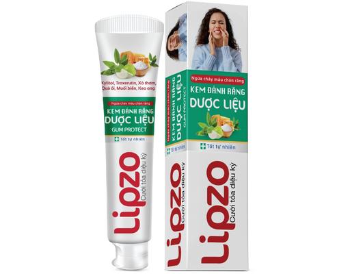 Kem Đánh Răng Dược Liệu Bảo Vệ Nướu Gum Protect 110g Lipzo
