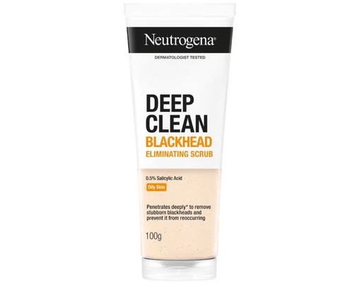 Sữa Rửa Mặt Giảm Mụn Đầu Đen Blackhead Eliminating Daily Scrub 100g Neutrogena