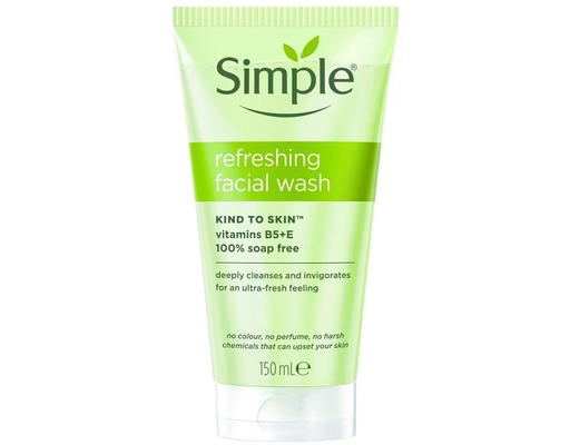 Gel Rửa Mặt Giúp Da Sạch Thoáng Refreshing Facial Wash Gel 150ml Simple