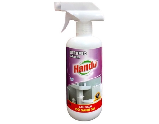 Xịt Làm Sạch Đồ Sành Sứ 570ml HANDO