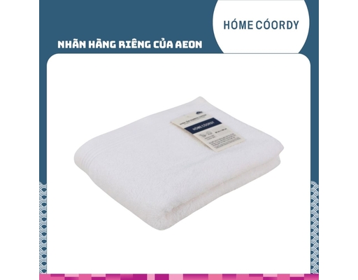 Khăn Tắm Bamboo Cotton SS24 60x120cm 338g Màu Trắng HÓME CÓORDY