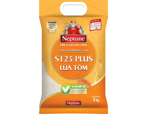 Neptune Gạo ST25 Lúa Tôm Plus 5kg