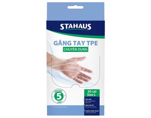 Găng Tay TPE 50 Chiếc/Hộp Size L Stahaus