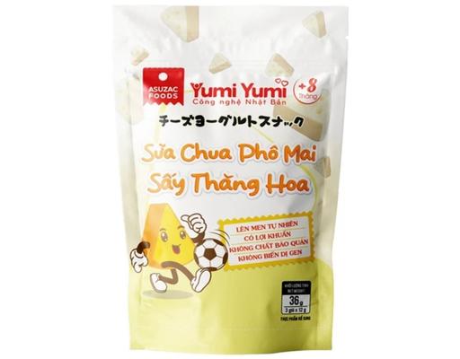 Sữa Chua Sấy Thăng Hoa Yumi Yumi Vị Phô Mai 36g Asuzac Foods