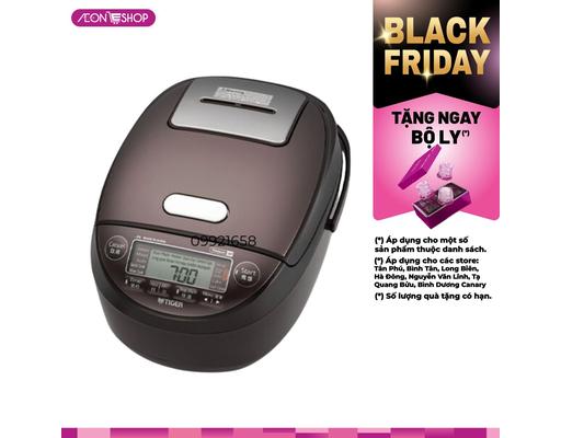 Tiger Nồi Cơm Điện Tử Cao Tần Áp Suất JPK-W18W 1.8L
