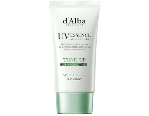 Kem Chống Nắng Tông Xanh Hiệu Chỉnh Sắc Da Clean Tea Tree Liposome Tone Up Green 50ml d'Alba