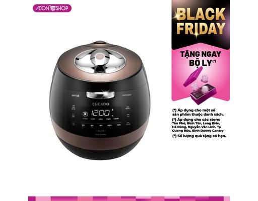 Cuckoo [Đặt Trước] Nồi Cơm Điện Cao Tần CRP-AHXB1008F/BKBRVNCV 1.8L