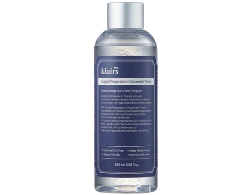 Nước Hoa Hồng Dưỡng Ẩm Không Mùi Supple Preparation Unscented Facial Toner 180ml Klairs