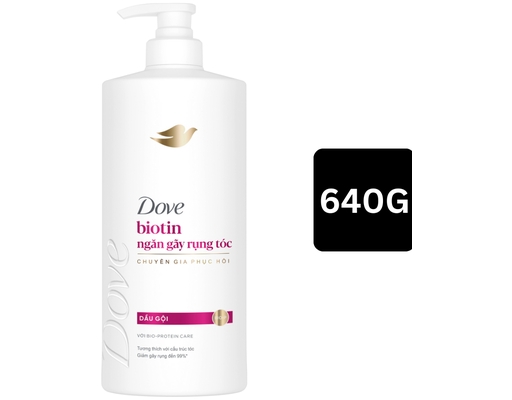 Dầu Gội Ngăn Gãy Rụng Tóc 640g Dove