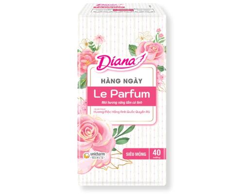 Băng Vệ Sinh Hàng Ngày La Parfum Hương Mộc Hồng Anh Quốc 40 Miếng 40 Miếng Diana
