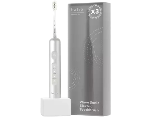 Bàn Chải Đánh Răng Điện Wave Sonic Silver Frost Halio