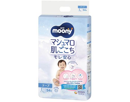 Moony Tã Dán L54/58 Cho Bé Từ 9-14kg