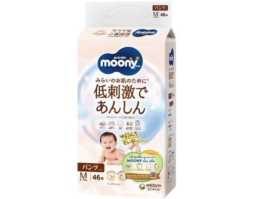 Moony Tã Quần Natural M46 Cho Bé Từ 5-10kg