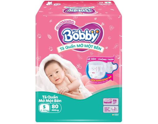 Bobby Tã Quần Mở Một Bên Newborn S74 Cho Bé Từ 0 – 4 Tháng Tuổi 4-8.5kg