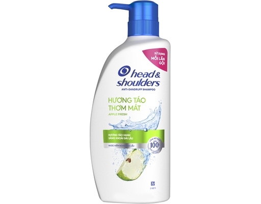 Dầu Gội Táo Xanh Apple Fresh 625ml Head & Shoulders