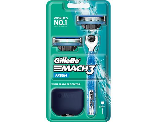 Dao Cạo Mach3+ 3 Lưỡi Dao - 1 Thân Và 2 Đầu Cạo GILLETTE