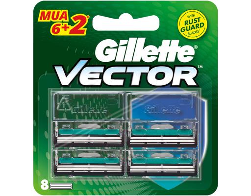Đầu Dao Cạo Vector 8 Cái GILLETTE